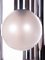 6-Light Chrome & Pearlized Glass Globe Ceiling Lamp by Motoko Ishii for Staff, 1970s 12