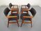 Fauteuils en Teck par Erik Kirkegaard pour Glostrup, 1960s, Set de 4 22