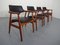 Teak Armchairs by Erik Kirkegaard for Glostrup, 1960s, Set of 4 21