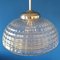 Italian Murano Glass Ceiling Lamp, 1962 3