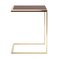 Metal, Lacquer, & Stainless Steel Side Table by Pradi for Pradi Handicraft, Image 2