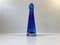 Swedish Blue Sommerso Vase from Elme Glasbruk, 1960s 5