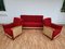 Oak Wood Sofa and Armchairs, 1930s, Set of 3, Image 5