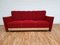 Oak Wood Sofa and Armchairs, 1930s, Set of 3, Image 12