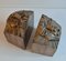 Art Deco Ceramic Lion Head Bookends, 1920s, Set of 2 14