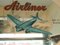 Specchio Airliner decorativo, anni '50, Immagine 9