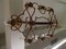 Brass and Copper Chandelier, 1940s 2