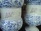 Antique Ceramic Apothecary Containers, Set of 5 7