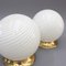 Murano Glass Globe Table Lamps, 1950s, Set of 2, Image 4