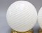 Murano Glass Globe Table Lamps, 1950s, Set of 2, Image 3
