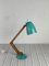 Mid-Century Turquoise Maclamp Table Lamp by Terence Conran for Habitat, 1950s 8