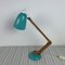 Mid-Century Turquoise Maclamp Table Lamp by Terence Conran for Habitat, 1950s 5