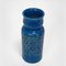 Vaso in ceramica blu di Aldo Londi per Bitossi, anni '60, Immagine 5