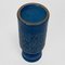 Blaue Keramikvase von Aldo Londi für Bitossi, 1960er 4