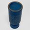 Blaue Keramikvase von Aldo Londi für Bitossi, 1960er 6
