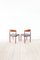 Teak Dining Chairs by Harbo Solvsten & Knud Andersen for J.C.A. Jensen, 1960s, Set of 2 3