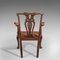Chaise d'Appoint Style Chippendale, 19ème Siècle 4