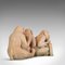 English Stone Sitting Macaques Sculpture from Dominic Hurley, 1980s 8