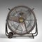 Large Vintage Industrial Standing Fan from Superdry, Image 1
