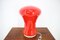 Red Glass Table Lamp, 1979 1