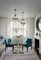 Atena Esszimmerstuhl aus schwarzem Ebenholz und geripptem Samt im Art Deco Stil von Casa Botelho 3