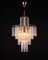 Hollywood Regency Gilt Brass and Crystal Chandelier by Christoph Palme for Palwa, 1960s, Image 2