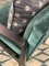 Silla de comedor Atena estilo Art Déco con acabado en negro ébano y terciopelo acanalado de Casa Botelho, Imagen 8