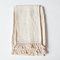 Linen Bath Towels With Short Fringe by Once Milano, Set of 2, Image 3