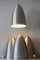 Large German Aluminium Pendant Lamp, 1970s, Image 3