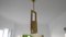 Lámparas colgantes de latón, años 70. Juego de 4, Imagen 2