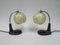 Bauhaus Bakelite Table Lamps by Marianne Brandt for GMF, 1920s, Set of 2 1