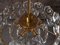 German Gold-Plated Crystal Chandelier from Kinkeldey, 1960s, Image 11