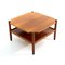 Square Teak Coffee Table, 1960s 1