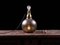 Lampada da tavolo in vetro ambrato a bolle di Peill & Putzler, anni '60, Immagine 7