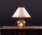 Tischlampe aus bernsteinfarbenem Sideglas von Peill & Putzler, 1960er 6