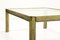 Brutalist Cast Brass Model T09 Embassy Coffee Table by Peter Ghyczy, 1970s 2