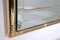 Consola Hollywood Regency de bambú dorado con espejo, años 70. Juego de 2, Imagen 3