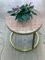 Modern Diana Round Coffee Table With Brass Tint and Marble by Casa Botelho 6
