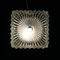 French Square Glass Sconce, 1970s 17