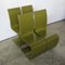 Grüne Vintage Esszimmerstühle aus Schichtholz, 1960er, 4er Set 4