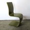 Vintage Green Plywood Dining Chairs, 1960s, Set of 4 1