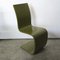 Chaises de Salle à Manger Vintage en Contreplaqué Vert, 1960s, Set de 4 9