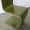 Grüne Vintage Esszimmerstühle aus Schichtholz, 1960er, 4er Set 5