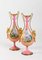 Antike Napoleon III Vasen aus vergoldeter Bronze & emailliertem Porzellan, 2er Set 7