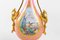 Antike Napoleon III Vasen aus vergoldeter Bronze & emailliertem Porzellan, 2er Set 5