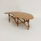 Table Basse Forme Libre en Bambou, 1950s 12