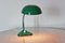 Lámpara de mesa verde, años 50, Imagen 2