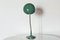 Lámpara de mesa verde, años 50, Imagen 4