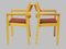 Beech Armchairs by Hans J. Wegner for Fredericia Stolefabrik, 1980s, Set of 8, Image 3