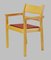 Beech Armchairs by Hans J. Wegner for Fredericia Stolefabrik, 1980s, Set of 8 1